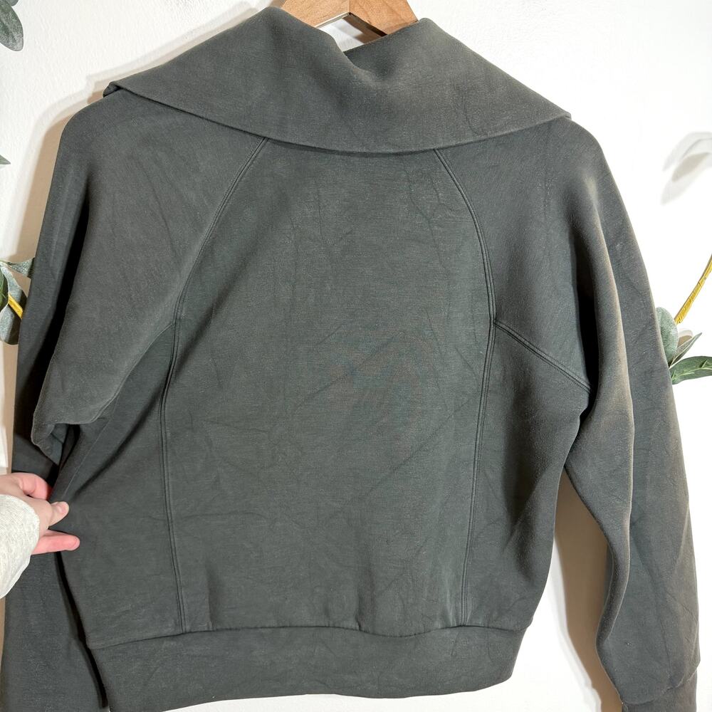 Spanx Green AirEssentials Half Zip - image 7